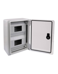 Armoire électrique ABS 700x500x245 porte transparente et châssis avant IP65 TME705025MT | ADAJUSA | prix 2