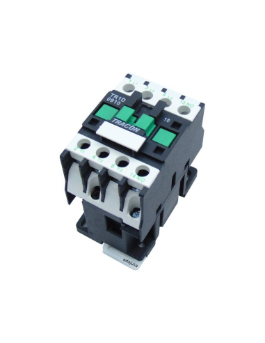 Three-phase contactor 25A 110Vac open auxiliary contact NA TR1D Series