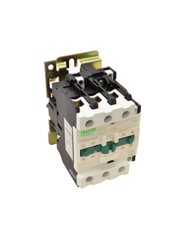 Three-phase contactor 80A 110Vac auxiliary contact NO NC Series TR1D