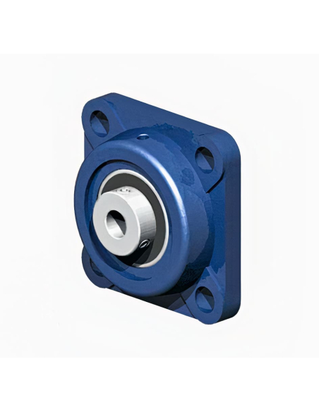 Support carré avec roulement d'arbre de 60 mm UCF212 - SNRSNRSupports et tendeurs avec roulements