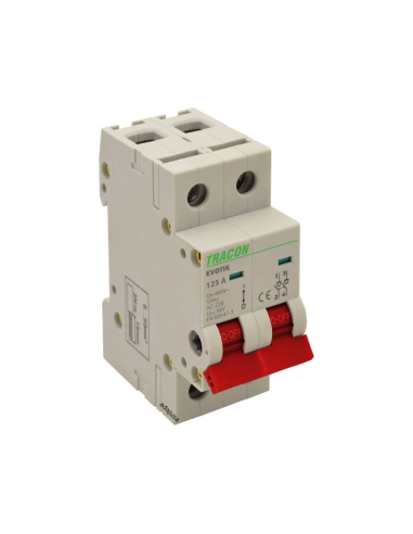 2 Pole Disconnector 125A - Tracon