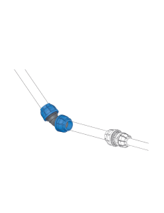 Elbow union fitting at 45 diameter 25mm Sicomat | ADAJUSA | price 2