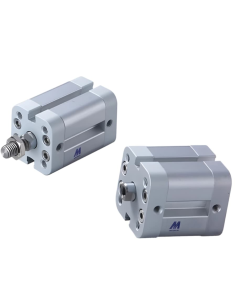 Pneumatic cylinder diameter 20mm stroke 25mm compact ISO 21287 Mindman | ADAJUSA | price