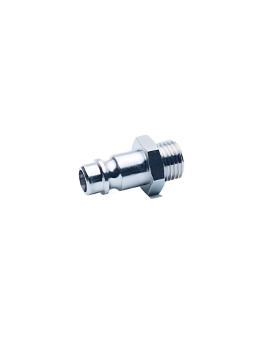 Adaptateur pour prise rapide mâle 1/4 profil européen - Aignep