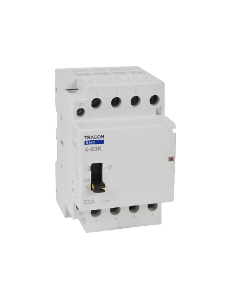 Contacteur modulaire 4 pôles 230V avec commande manuelle SHK4-40K | ADAJUSA | prix
