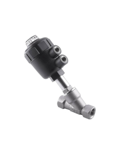 Angled seat valve 1 1/4 2/2 NC | Aignep | Adajusa