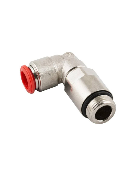 Extended cylindrical adjustable elbow fitting 1/8 tube 8mm Series 50000 - Aignep | ADAJUSA