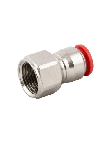 Raccord fileté femelle droit 1/2 - tube 16mm Série 50000 - Aignep