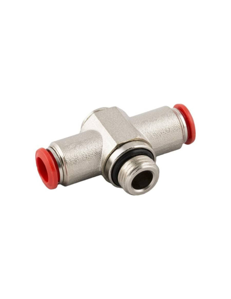 Double swivel fitting diameter 1/8 tube diameter 8mm with male O-ring Series 50000 - Aignep| ADAJUSA