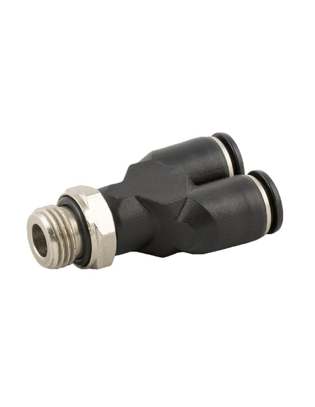 Raccord Y intermédiaire 1/8 diamètre 4mm Série 55000 - Aignep| ADAJUSA