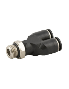 Raccord Y intermédiaire 1/4 diamètre 8mm Série 55000 - Aignep: ADAJUSA