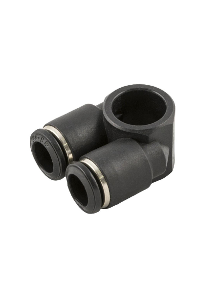 Parallel double swivel ring 1/4 tube diameter 6mm 55000 Series - Aignep