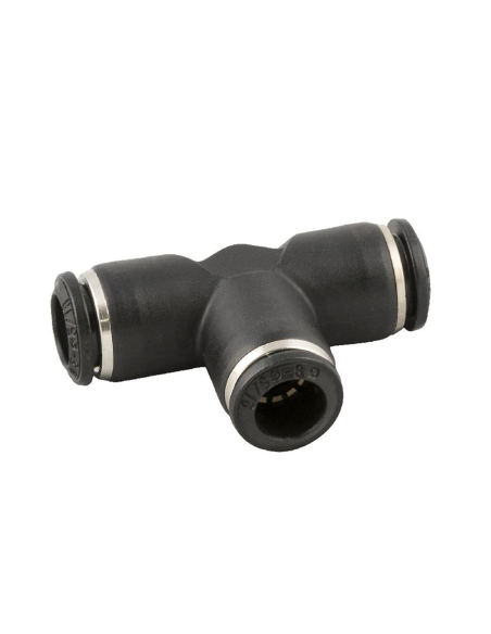 T-fitting intermediate pipe inlet 4mm and outlets 6mm instantaneous pipe Series 55000 - Aignep| ADAJUSA