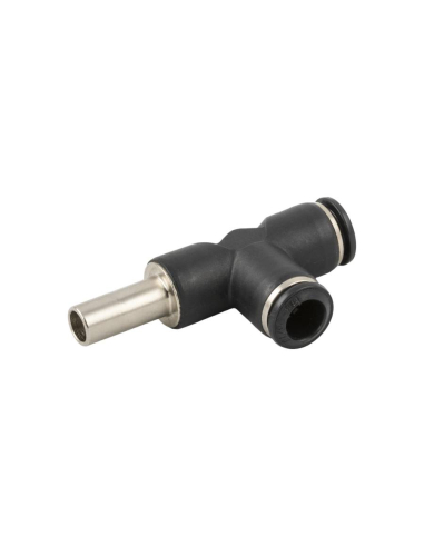 Pipe tee 10mm - 12mm with side adapter 12mm Series 55000 - Aignep