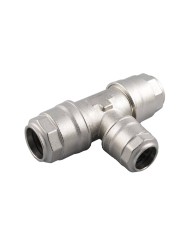 Raccord en T pour l'évacuation des condensats diamètre 20mm tuyau de descente 20mm - Aignep