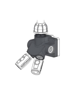 Distributor 4 outputs female input 3/4 aluminum condensate drain Sicomat | ADAJUSA | price 2