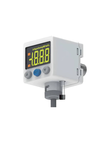 Pressostat digital 2 sorties PNP + sortie analogique Aignep PR02P02P2 - Aignep