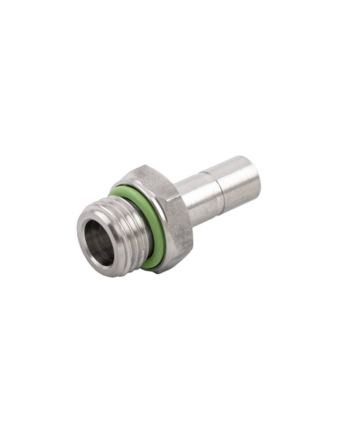 Adaptateur cylindrique mâle 1/8 tube 6mm INOX Série 60000 - Aignep