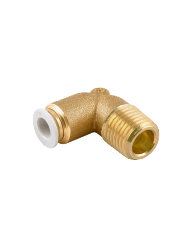 Raccord coudé mâle conique 1/8 tube 6mm à usage alimentaire et eau potable Série 59000 FOOD - Aignep