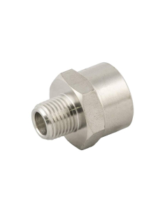 Rallonge 3/8 mâle conique vers 1/2 femelle INOX Série 62000 - Aignep | ADAJUSA