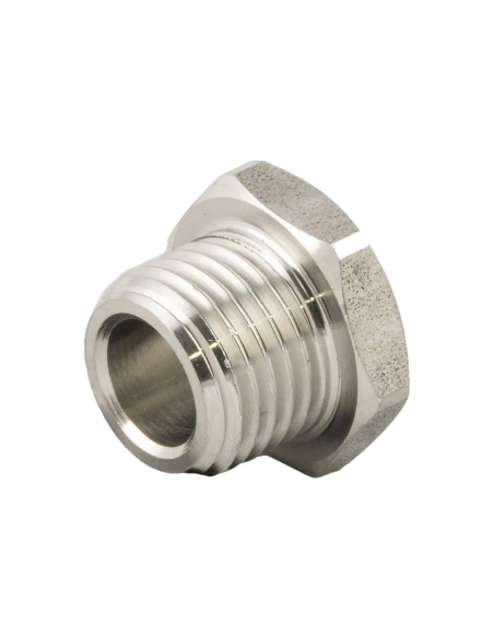 Cylindrical male Plug 1/4 INOX Series 62000 - Aignep | ADAJUSA