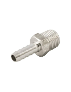 1/4 conical male Spike for rubber diameter 12mm INOX Series 62000 - Aignep | ADAJUSA