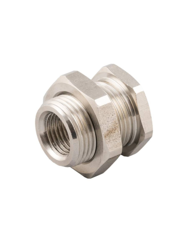 Wall transits fitting diameter 3/8 INOX Series 62000 - Aignep