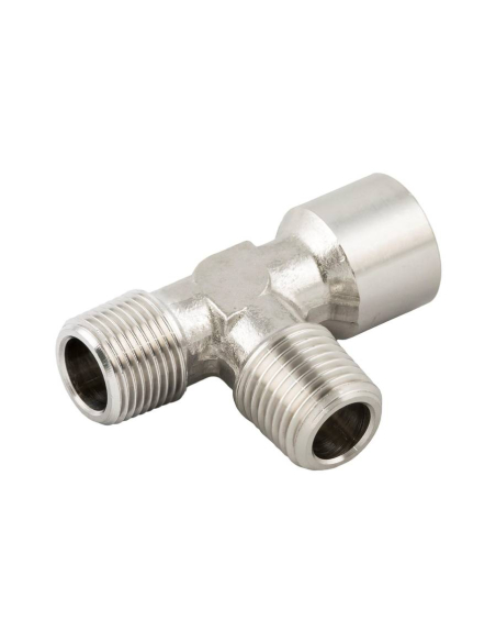 T fitting female side thread 3/8 INOX Series 62000 - Aignep | ADAJUSA
