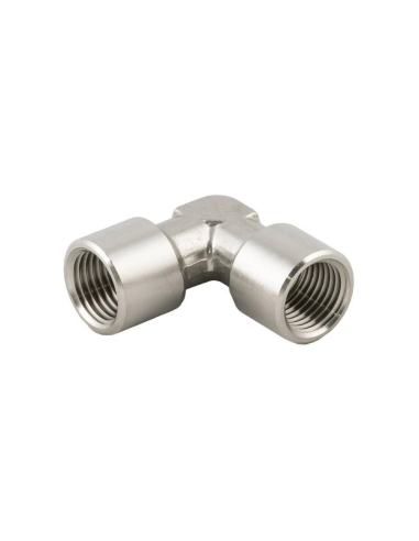 Female L fitting 1/4 INOX Series 62000 - Aignep