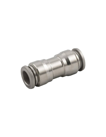 Intermediate straight tube fitting 14mm INOX Series 60000 - Aignep | ADAJUSA