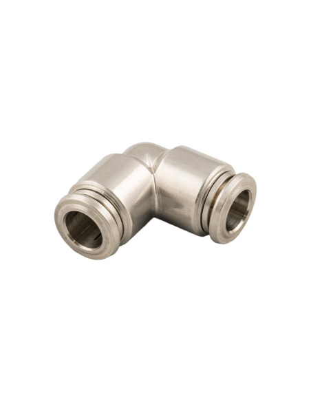 Raccord intermédiaire L tube 12mm INOX Série 60000 - Aignep | ADAJUSA