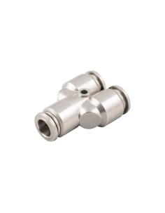 Raccord pour tube intermédiaire en Y 6mm INOX Série 60000 - Aignep | ADAJUSA