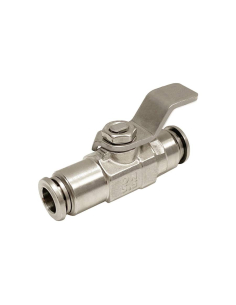 INOX ball valve for 6mm 2- way automatic tube GHINOX - Aignep | ADAJUSA | price