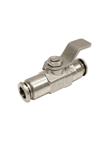 Vanne à boisseau sphérique INOX pour tube automatique 2 voie 8mm GHINOX - Aignep | ADAJUSA | prix