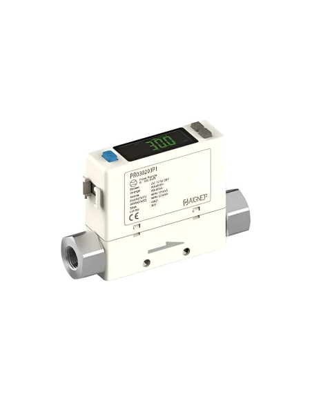 Digital flow and pressure sensor 0 - 100l/min PNP + Analog output (4 - 20mA) PR030103P2 - Aignep | Adajusa