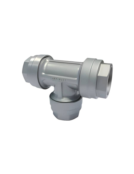 Raccord joint T aluminium diamètre 63mm Aignep | ADAJUSA | prix
