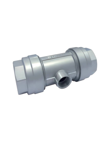 Aluminum fitting for "T" downpipes diameter 50mm female downpipe 3/4 Aignep | ADAJUSA | price