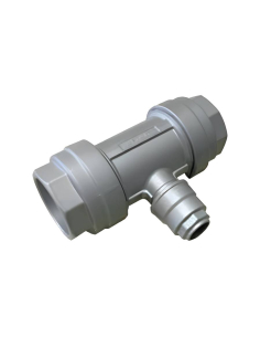 Raccord "T" aluminium pour évacuation des condensats diamètre 50mm descente 20mm Aignep | ADAJUSA | prix