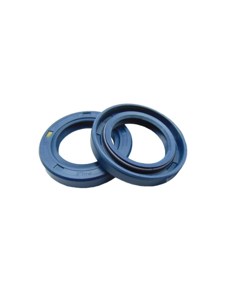 Radial seal 8x25x8 double lip TC NBR Blue
