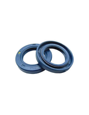 Radial seal 16x26x5 double lip TC NBR Blue