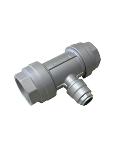 Raccord aluminium pour descente en "T" diamètre 63mm descente 20mm Aignep | ADAJUSA | prix