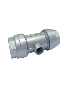 Raccord aluminium pour descente en "T" diamètre 63mm femelle 3/4 Aignep | ADAJUSA | prix