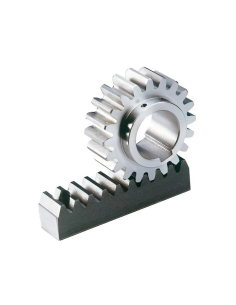 Fermeture à glissière  en acier à dents droites module 2, 20x20x1000mm | Adajusa | Prix 2