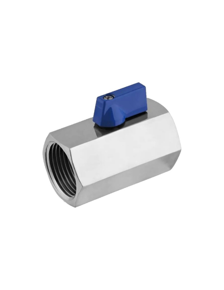 Vanne à boisseau sphérique 2 voie Mini INOX 1/4 femelle GHINOX - Aignep | ADAJUSA | prix
