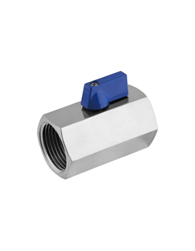 1/2 female 2 way mini INOX cut-off valve - Aignep