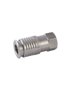 Female quick connector 1/4 INOX universal series - Aignep | ADAJUSA