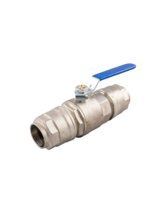 Vanne à boisseau sphérique 2 voie tube-tube 40 mm - Aignep | ADAJUSA | prix