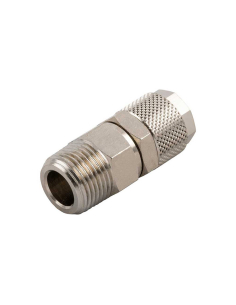 Conical male adjustable straight fitting 1/4 tube 8/6 Series 1000 - Aignep | ADAJUSA