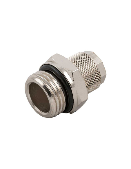 Raccord mâle droit 1/2 tube 15/12,5 Série 1000 - Aignep | ADAJUSA