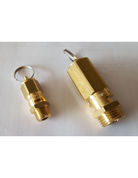 Safety valve overpressure 1/4 7 Bar - Metal Work - ADAJUSA